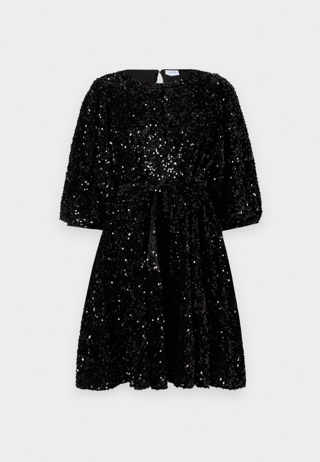 VILA VIFAITH O NECK SHORT DRESS