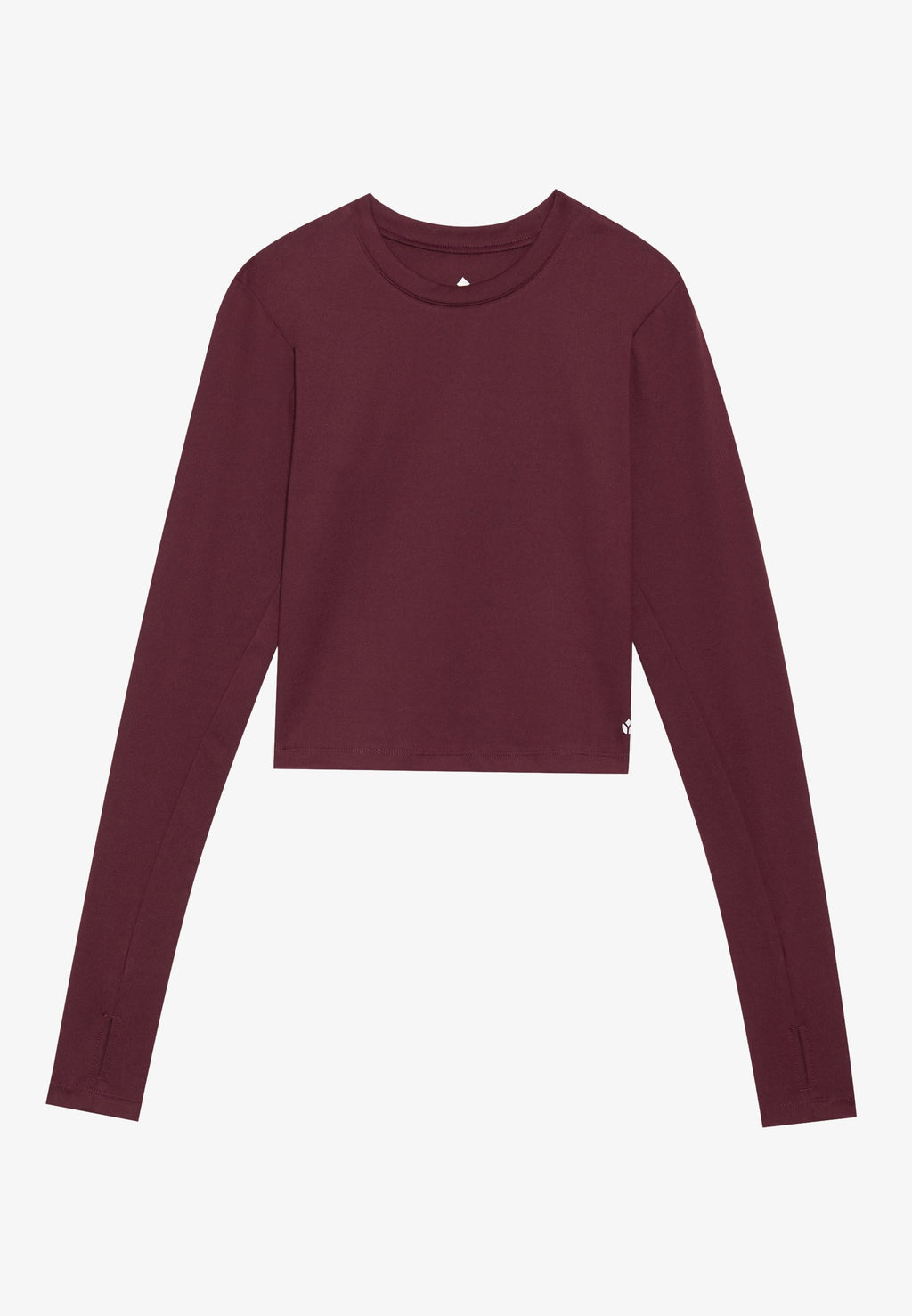 Even&Odd active ESSENTIAL FITTED CROPPED LONG SLEEVE SPORTS TOP