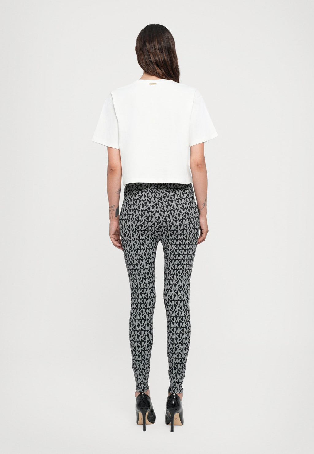 MICHAEL Michael Kors CROP TEE