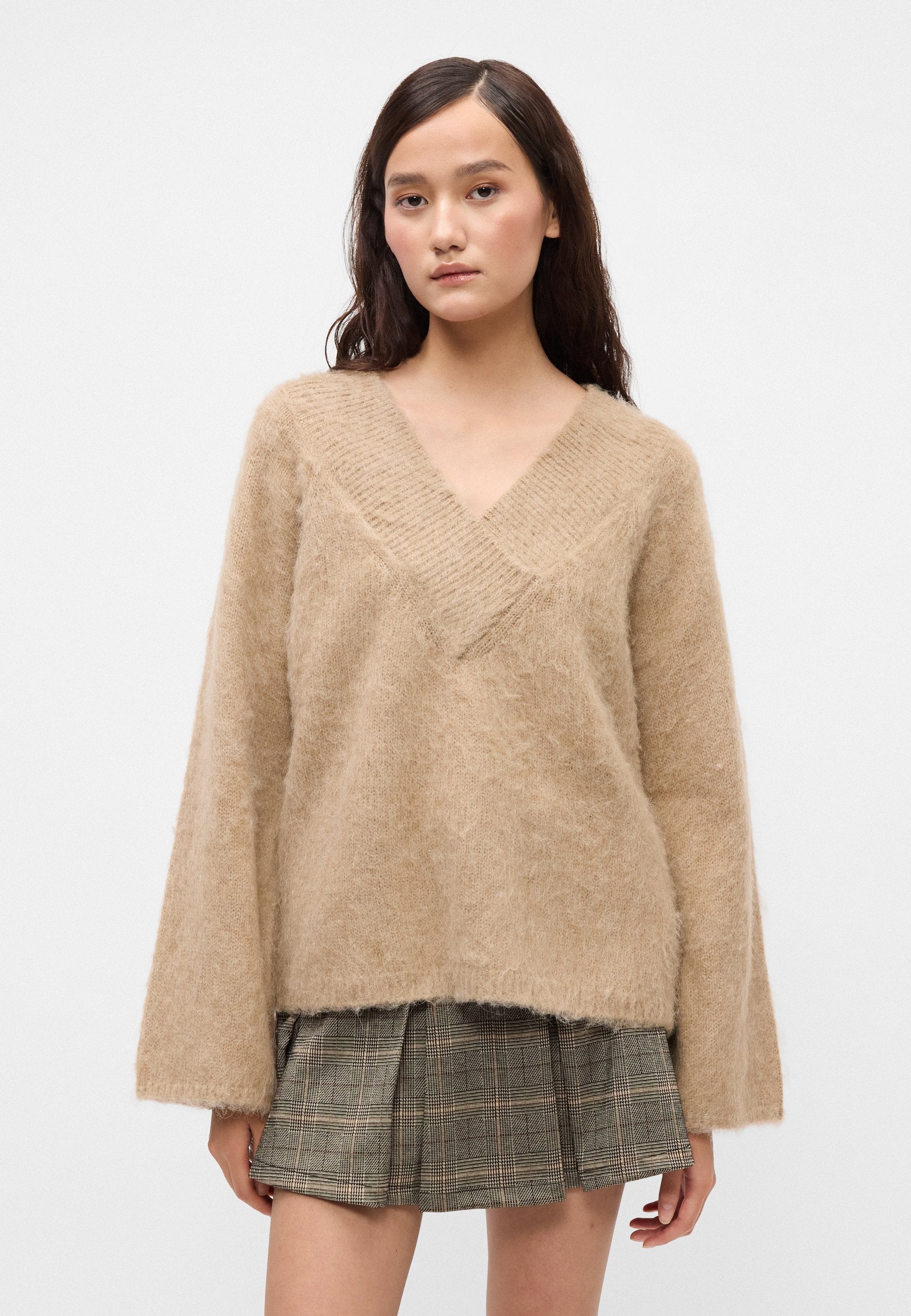 Gina Tricot V NECK SWEATER