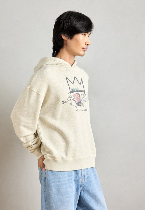 Scotch & Soda BASQUIAT WASHED ARTWORK RELAXED FIT HOODIE