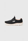 Skechers SUMMITS - Trainers - black/light pink
