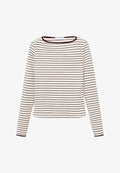 Mango Long sleeved top - bordeaux