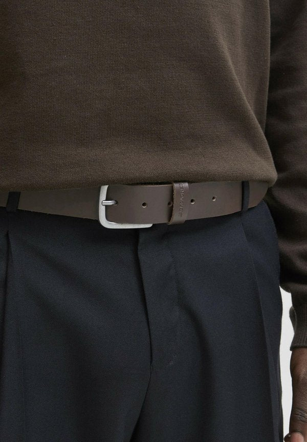 Jack & Jones Belt - brown stone