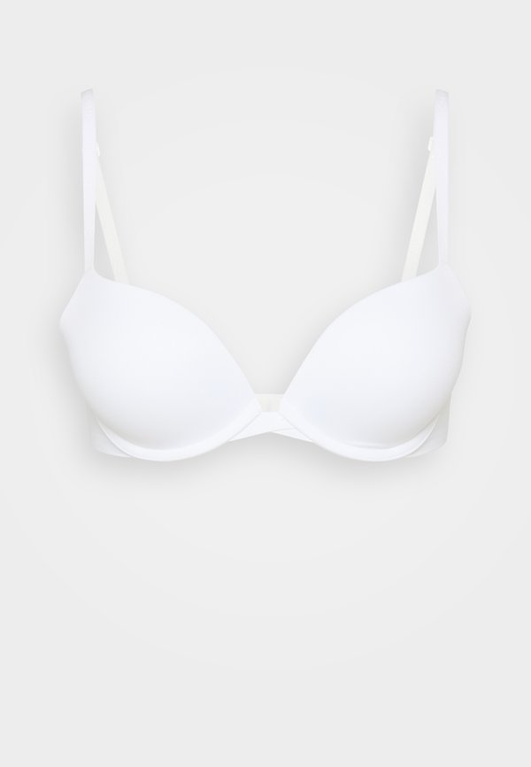 Calvin Klein Underwear PUSH UP PLUNGE PERFECTLY FIT - Push-up bra - white