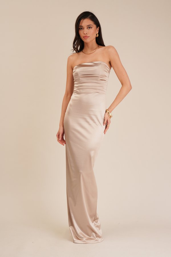 WAL G TALL TALLY BANDEAU MAXI