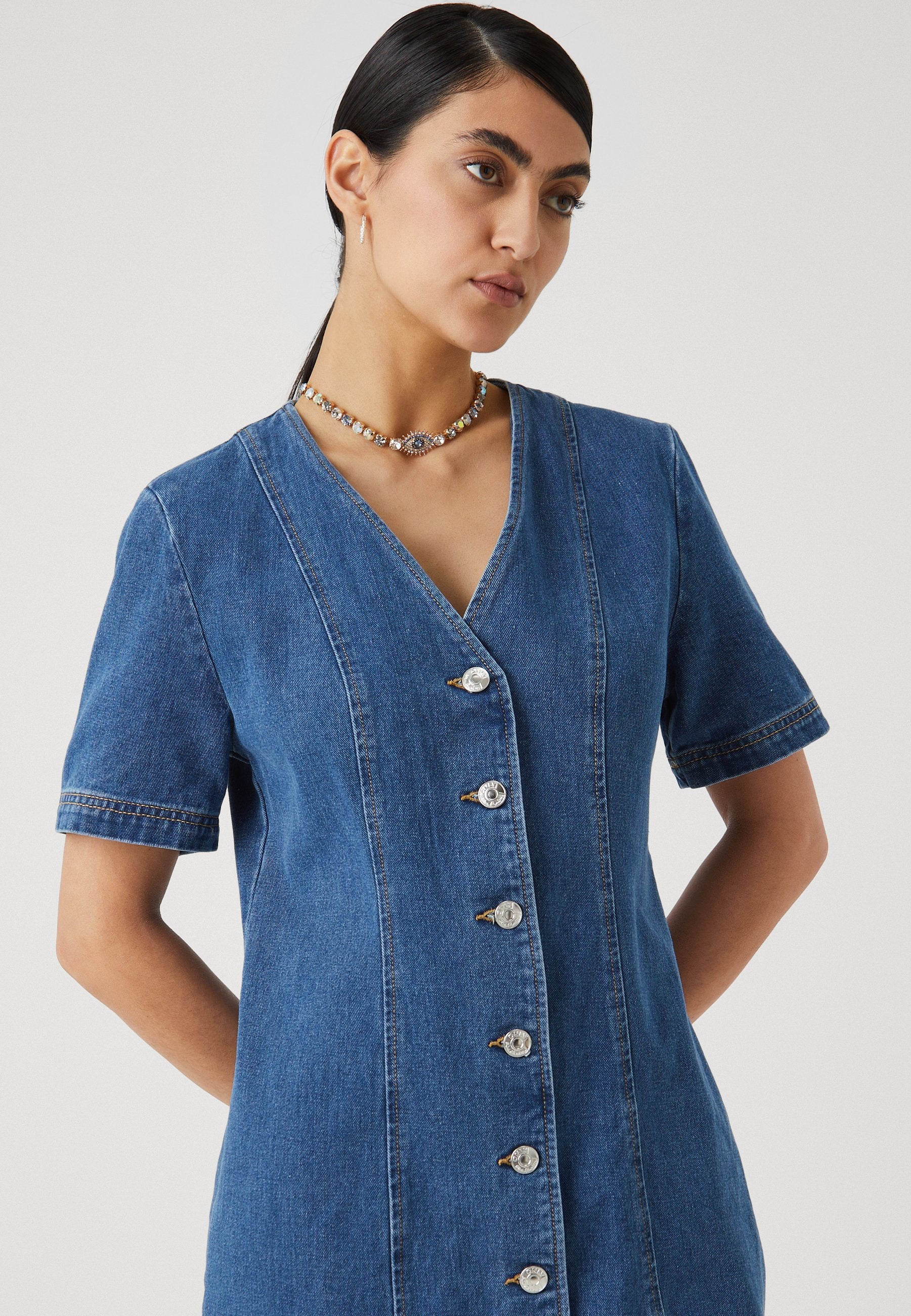 ONLKARLA V NECK DRESS  Media 5