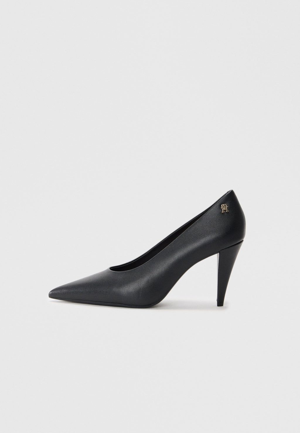 LEATHER TH MONOGRAM HIGH HEELS Media 1