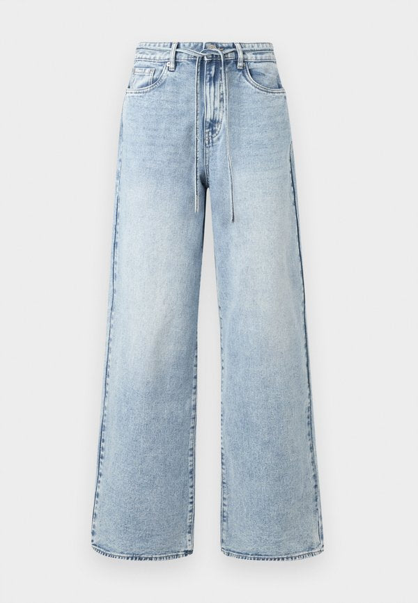 Vero Moda Wide-fit VMWIEN Mid rise Wide Leg Fit - Wide Leg - light blue denim