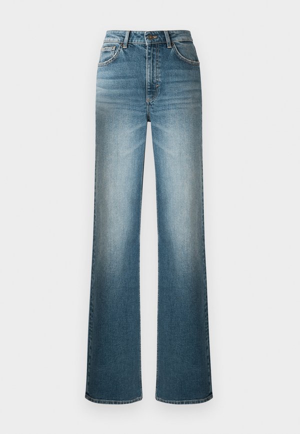 ONLY Wide-fit ONLJUICY High waist Wide Leg Fit - Wide Leg - dark blue denim
