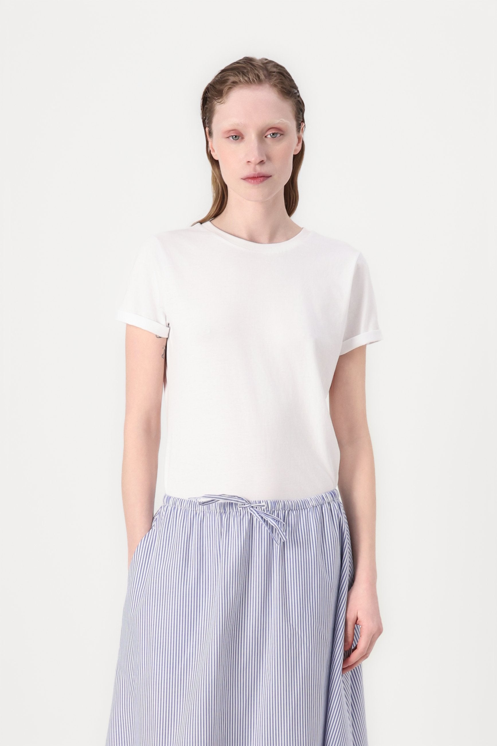 BRODERIE ANGLAISE LONG SKIRT Media 5