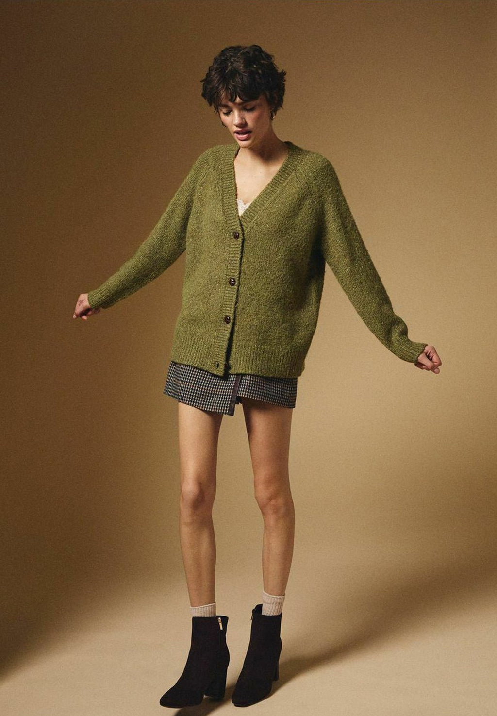 New Look CHUNKY RAGLAN V NECK