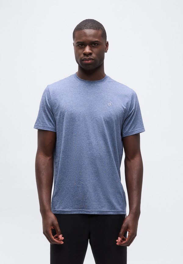 Calvin Klein Golf CRUISE - Print T-shirt - navy marl