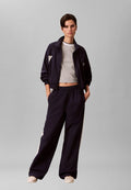 Calvin Klein Jeans Tracksuit bottoms - evening blue
