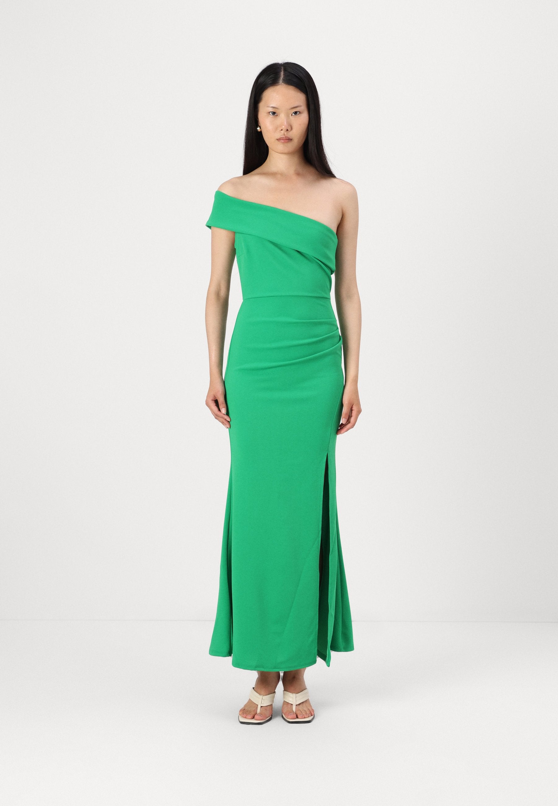 WAL G. INDIE OFF SHOULDER MAXI