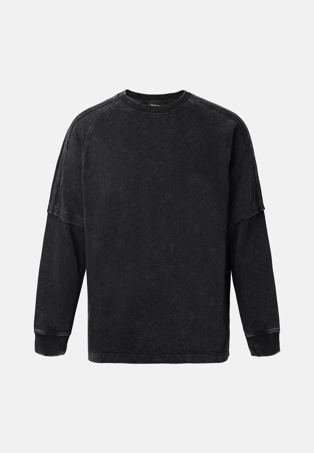YOURTURN WASHED LONG SLEEVE UNISEX
