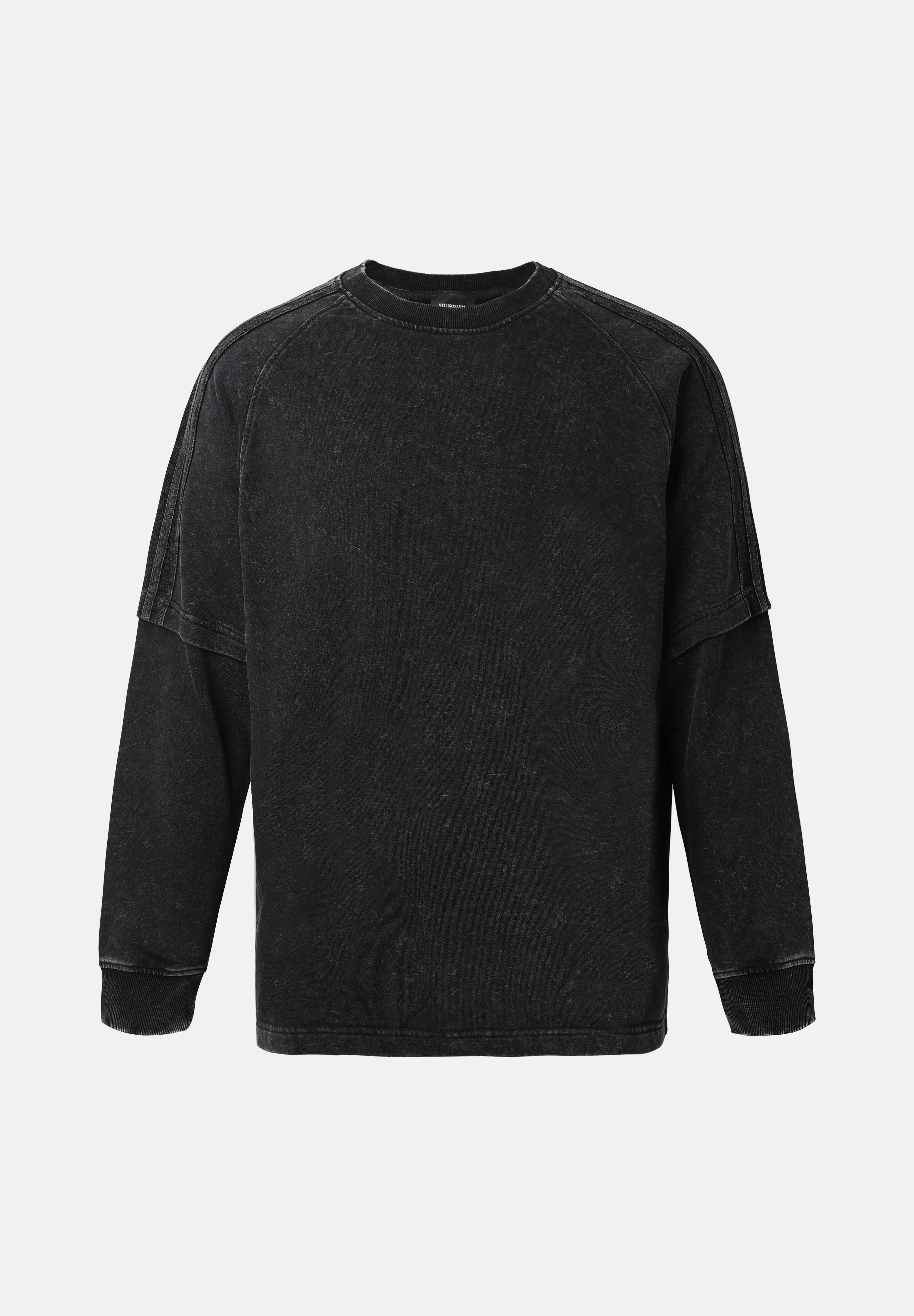 YOURTURN WASHED LONG SLEEVE UNISEX