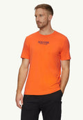 s.Oliver MIT LOGO-MOTIVEN - Print T-shirt - orange