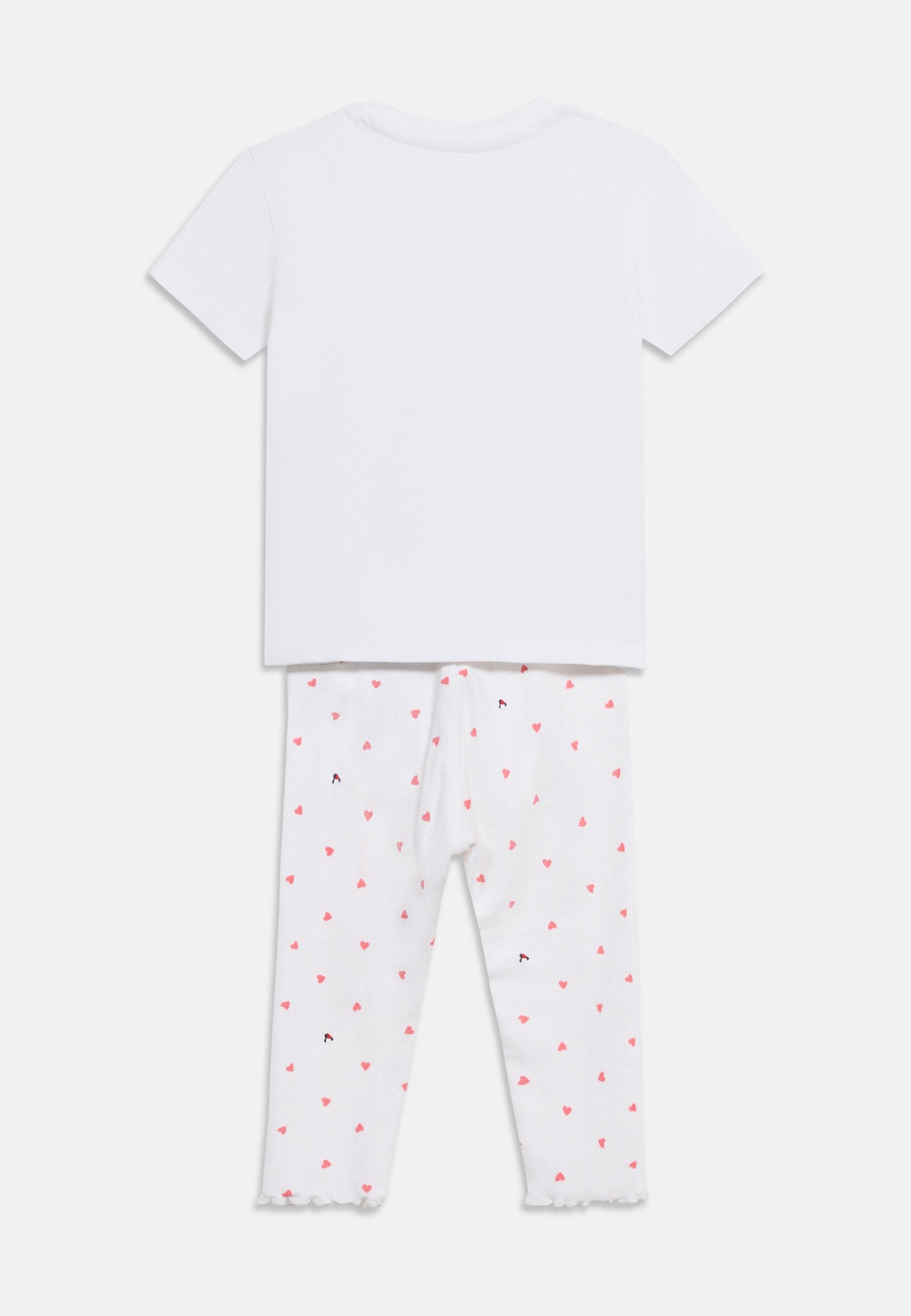 PRINT POINTELLE JERSEY T-SHIRT AND LEGGINGS SET Media 4