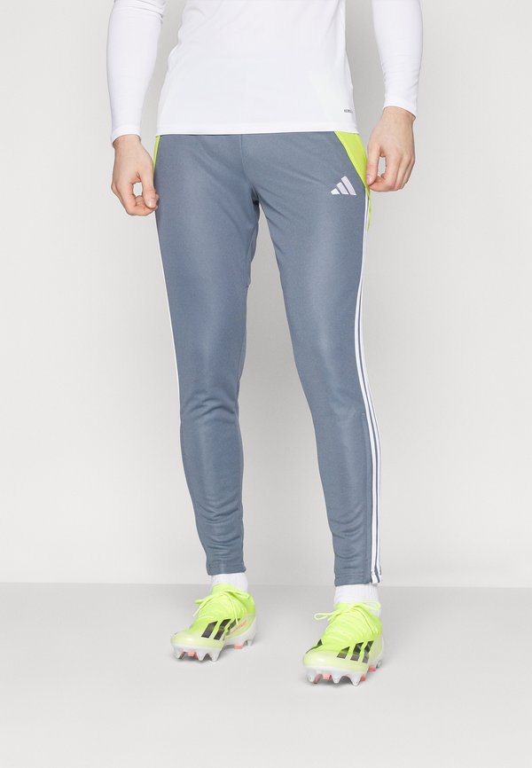 adidas Performance TIRO24 TRAINING PANT REGULAR - Tracksuit bottoms - team onix/team semi sol yellow