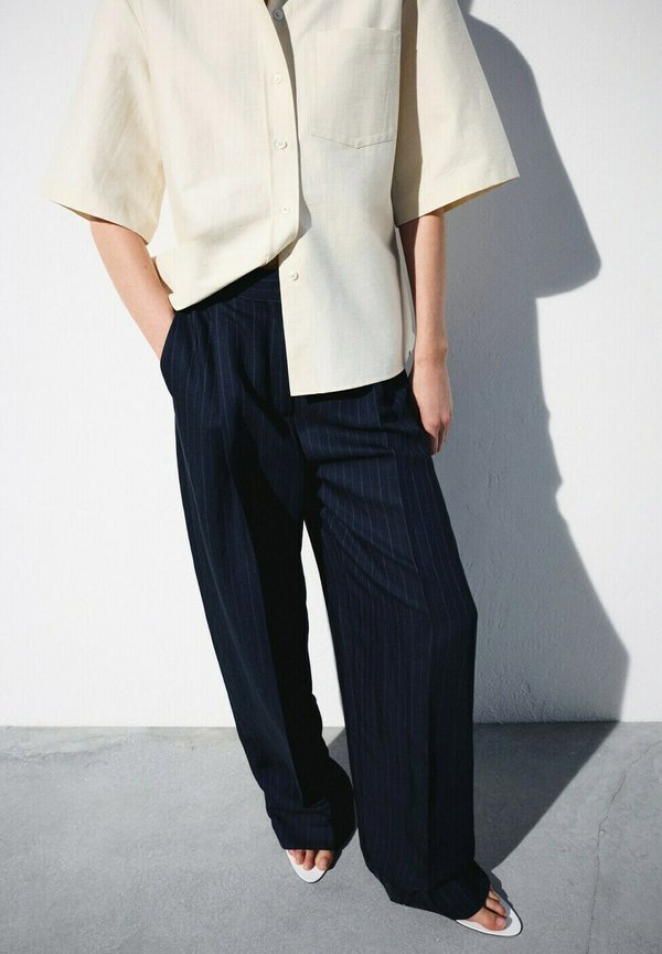 Mango ADULT - Trousers - dark blue