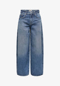 ONLY Loose-fit ONLTAYLOR High waist Barrel Fit - Relaxed fit jeans - dark blue denim