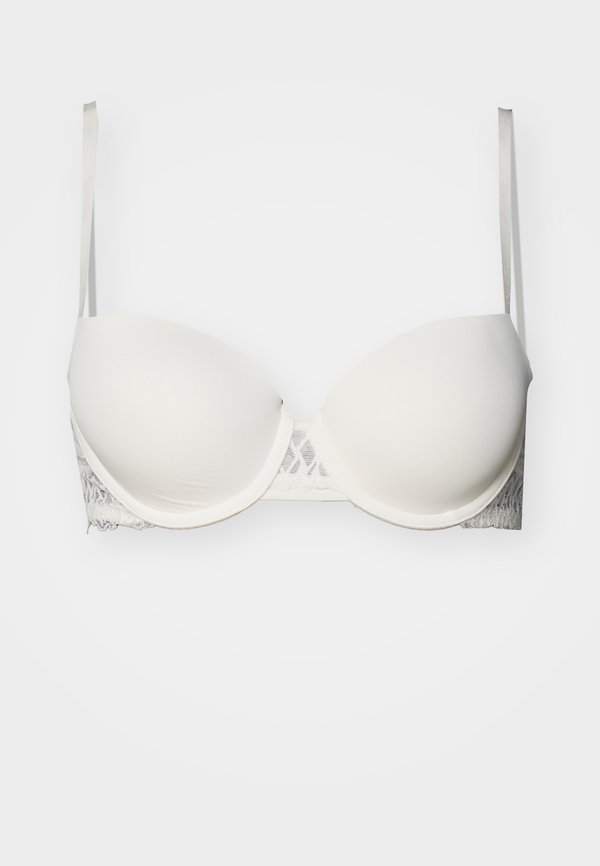Calvin Klein Underwear LIGHTLY LINED BALCONETTE SOFT STRETCH LACE - Balconette bra - ivory