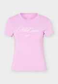 Nike Performance TEE HERITAGE COURT MOD - Print T-shirt - light magenta/pink foam
