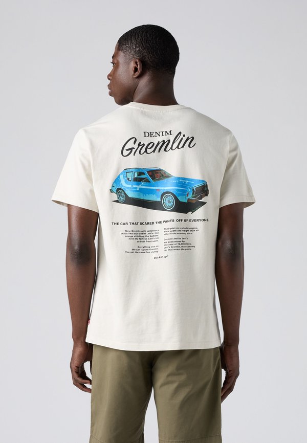 Levi's® RELAXED FIT TEE - Print T-shirt - gremlin silver