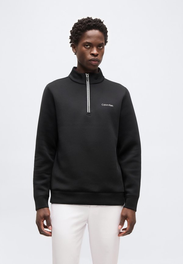 Calvin Klein Golf 1/4 ZIP - Sweatshirt - black