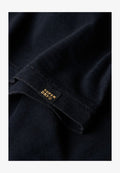 Superdry & Co V-NECK SLUB SHORT SLEEVE - Basic T-shirt - eclipse navy