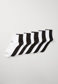 New Balance PERFORMANCE ANKLE UNISEX 10 PACK - Sports socks - black/white