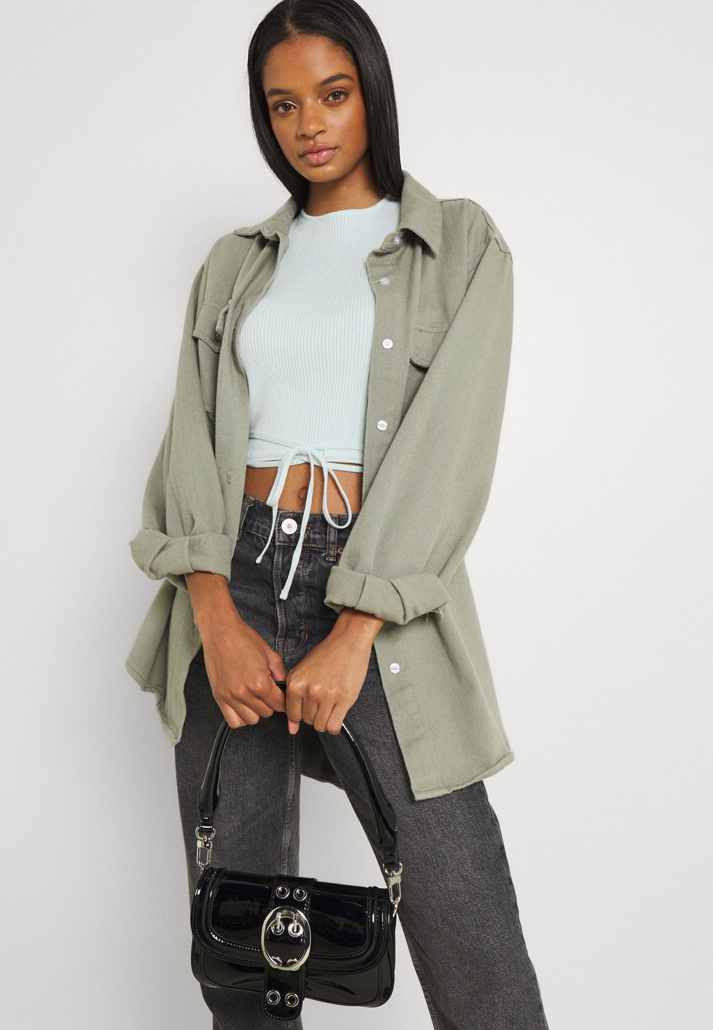 NU-IN MARL TIE CROPPED