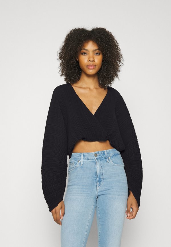 Good American PLISSE SCULPTED TOP