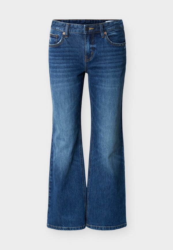 Vero Moda Petite VMASTA - Straight leg jeans - dark blue denim