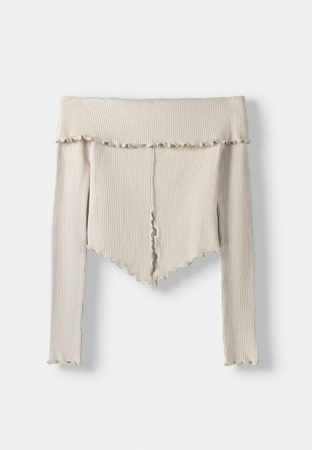 Bershka LONG SLEEVE BARDOT NECK