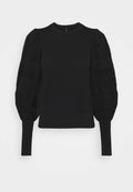ONLY ONLMELITA O NECK - Jumper - black
