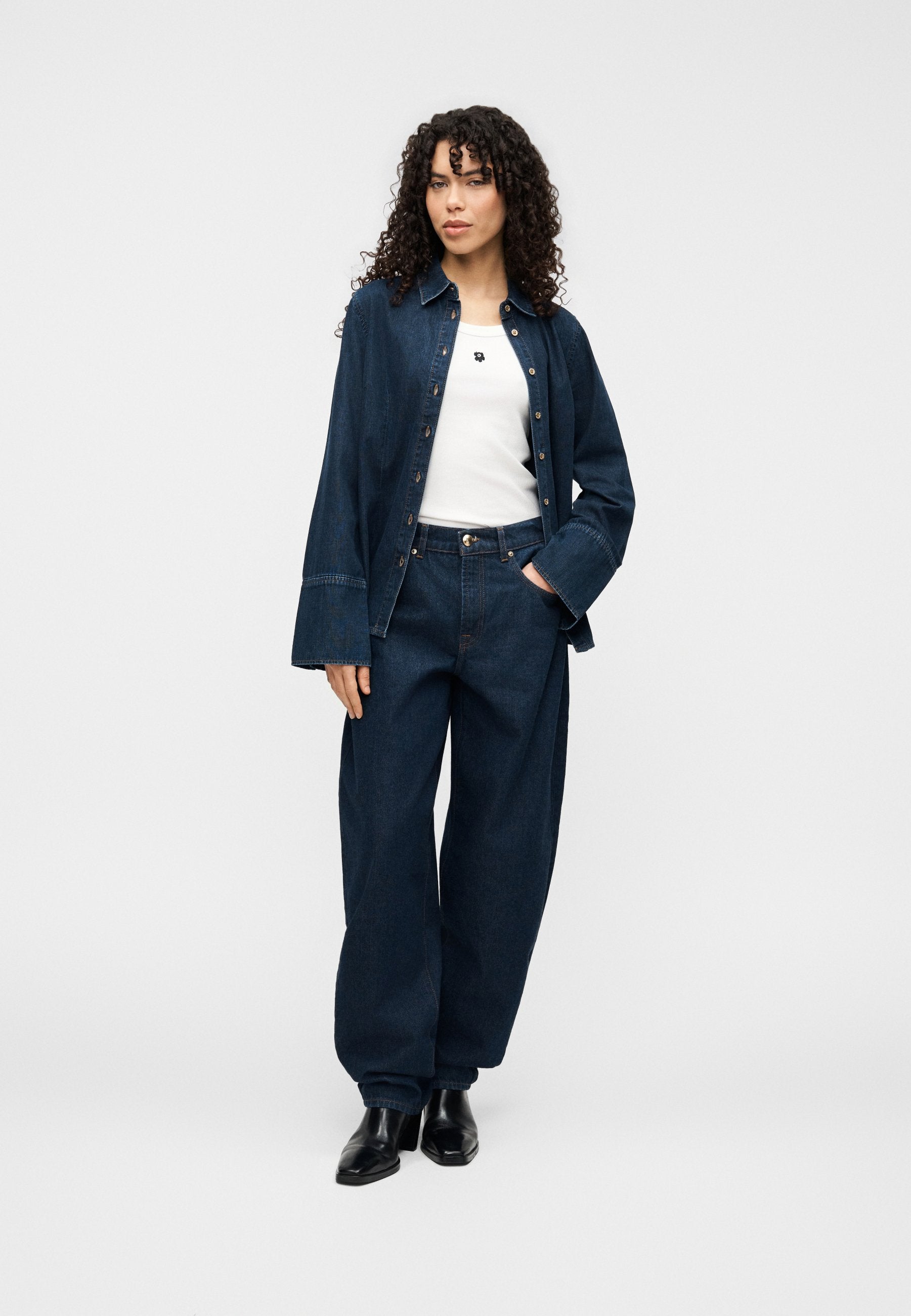 7 for all mankind BONNIE STACKED