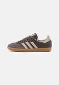 adidas Originals SAMBA OG - Trainers - brown/putty grey/gold metallic