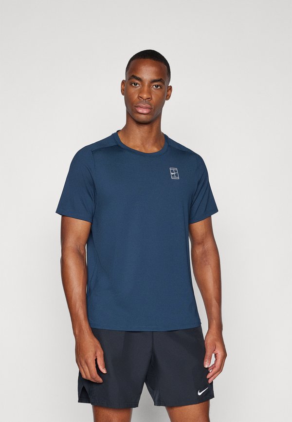 Nike Performance M NKCT DF ADVTG TOP - Sports T-shirt - armory navy/white