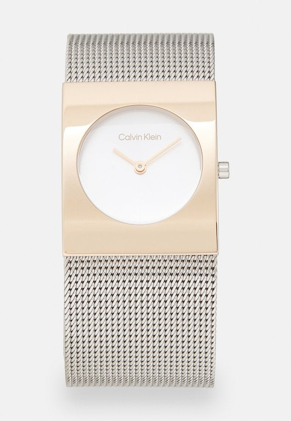 Calvin Klein PULSE - Watch - silver-coloured/rose gold-coloured