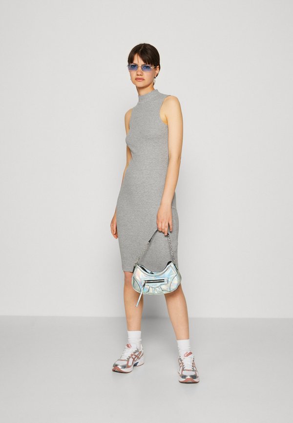 Even&Odd PERKIN NECK MIDI BODYCON DRESS