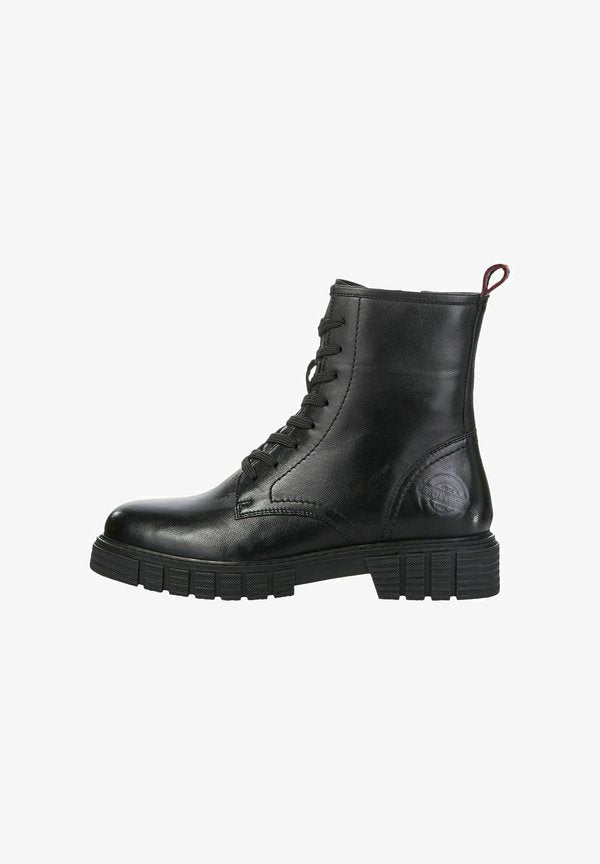 s.Oliver Platform ankle boots - black