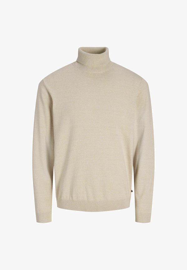 Jack & Jones JJEBASIC KNIT ROLL NECK NOOS - Jumper - moonbeam
