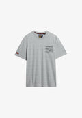 Superdry & Co UTILITY - Print T-shirt - athletic grey marl