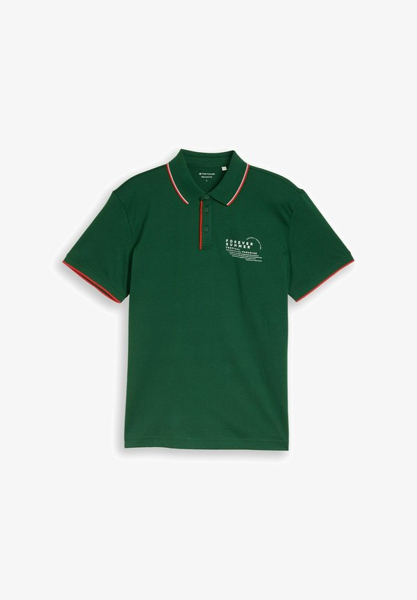 TOM TAILOR Print T-shirt - garden green