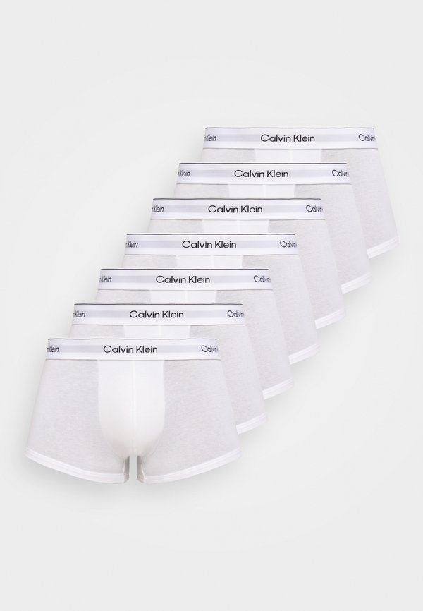Calvin Klein Underwear LOW RISE ICON 7 PACK - Trunks - white