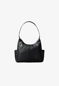 Calvin Klein POCKETS MONOLOGO L - Handbag - black