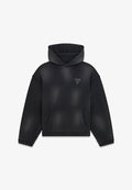 Guess AUSGEWASCHENER PRINT - Hoodie - schwarz multicolor