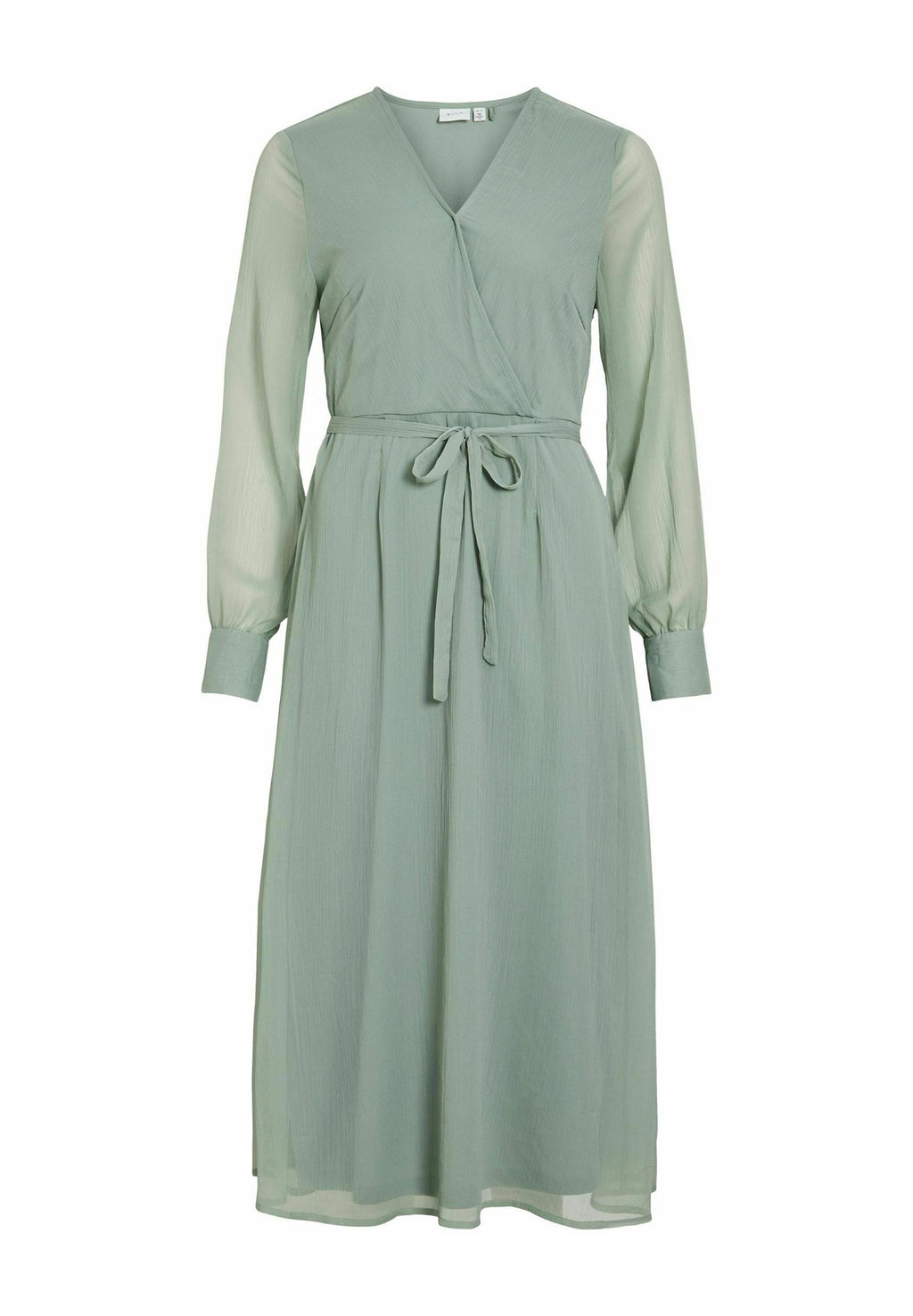 VILA VIFALIA V-NECK L/S MIDI DRESS - NOOS/DC